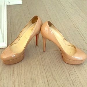 Christian Louboutin Bianca cream color high heels